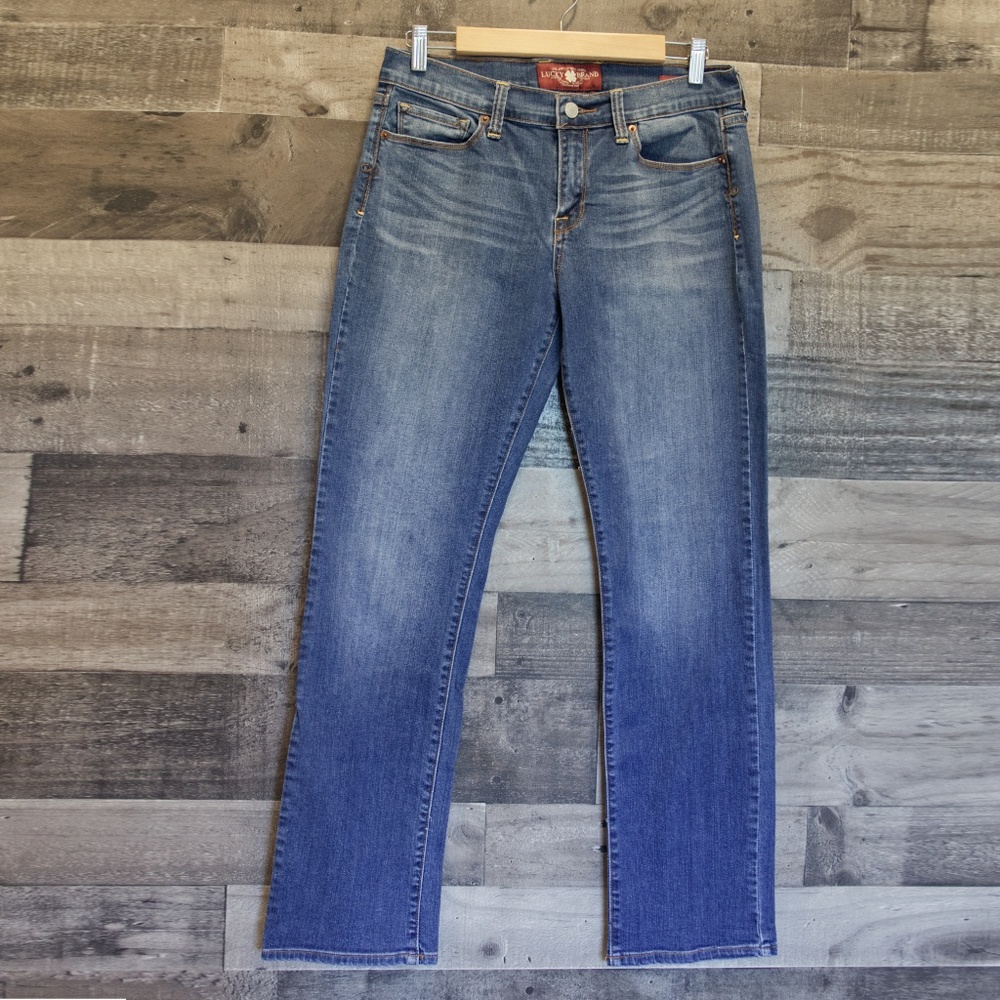 Lucky Brand Sophia Straight Leg Jeans Size 10/30
